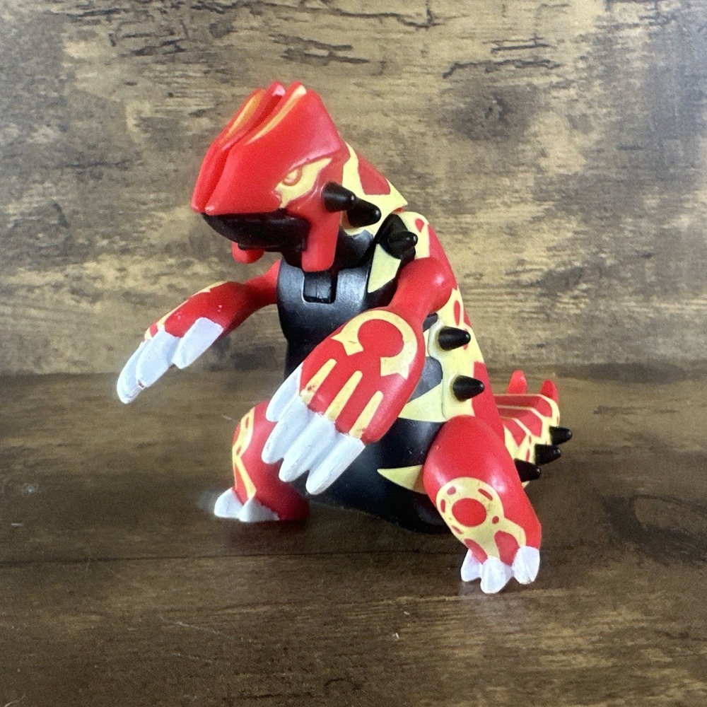Pokemon Nintendo Primal Groudon Action Figure McDonalds Happy Meal 2015